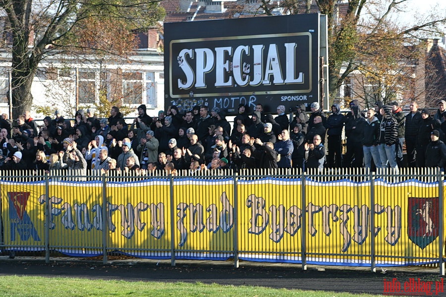 Mecz 15 kolejki II ligi: Olimpia Elbląg - Motor Lublin 0-0, fot. 3