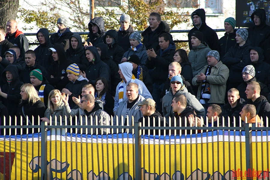 Mecz 15 kolejki II ligi: Olimpia Elblg - Motor Lublin 0-0, fot. 4