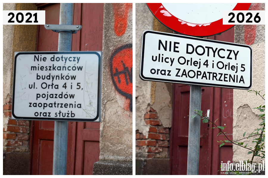 Odwiedzamy elbl�skie ulice cz.2 - Orla, fot. 18