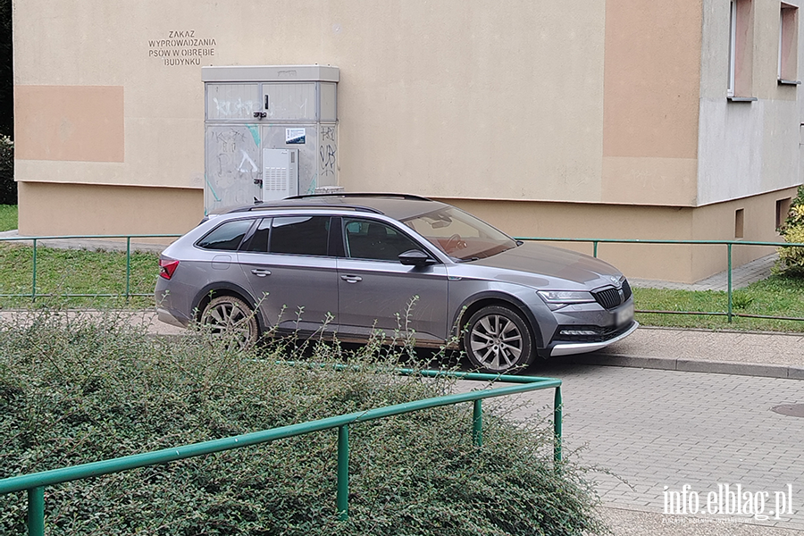 Mistrzowie Parkowania w Elbl�gu (cz�� 512), fot. 3