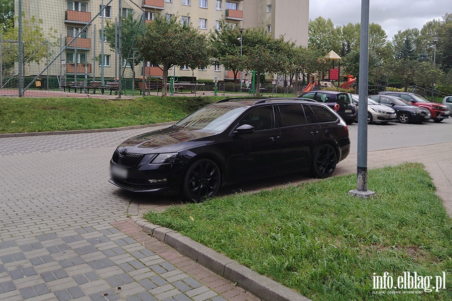 Mistrzowie Parkowania w Elbl�gu (cz�� 512), fot. 4