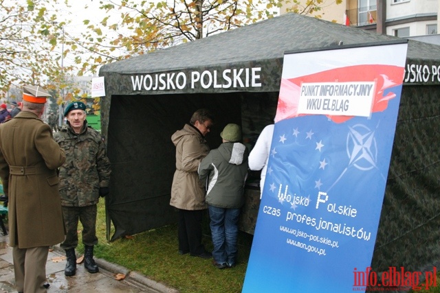 Elblskie obchody 92. rocznicy odzyskania przez Polsk Niepodlegoci, fot. 2