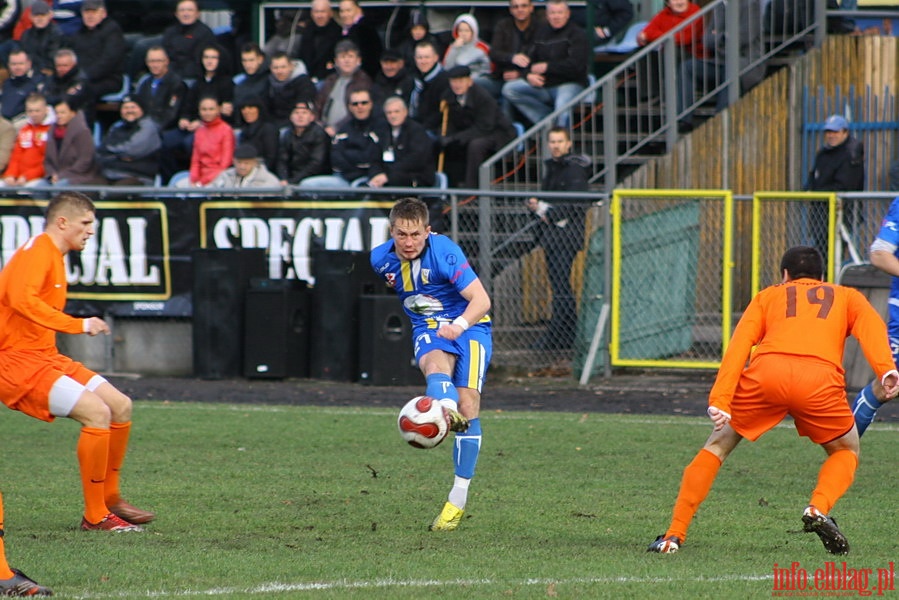 Mecz 17 kolejki II ligi: Olimpia Elblg - Puszcza Niepoomice 5-1, fot. 1