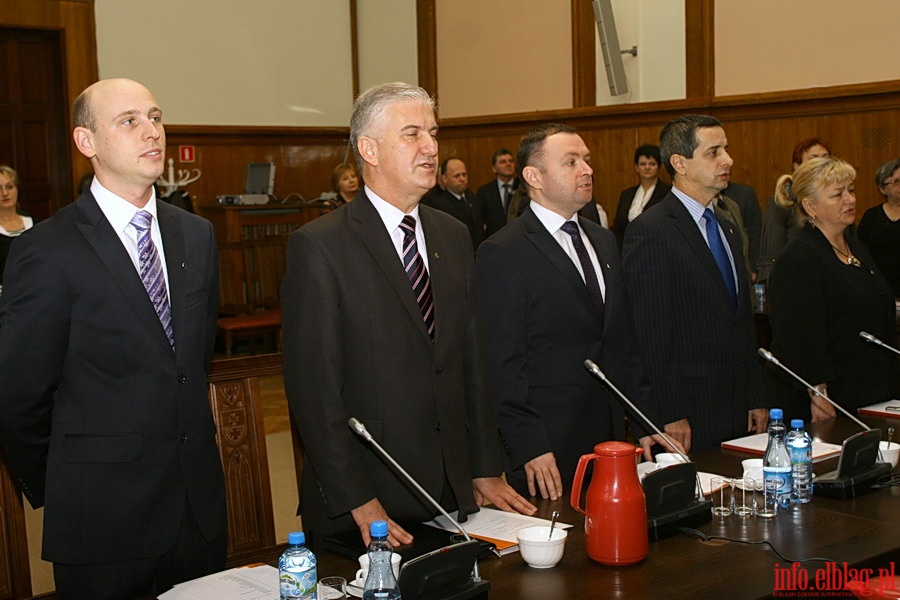 Pierwsza sesja Rady Miejskiej kadencji 2010-2014, fot. 3