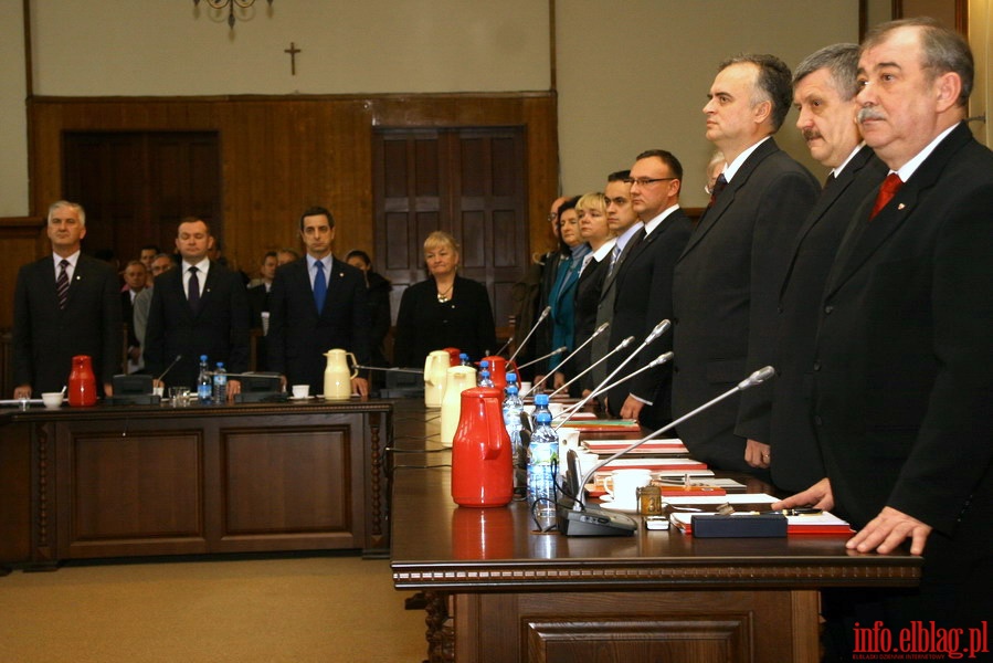 Pierwsza sesja Rady Miejskiej kadencji 2010-2014, fot. 18