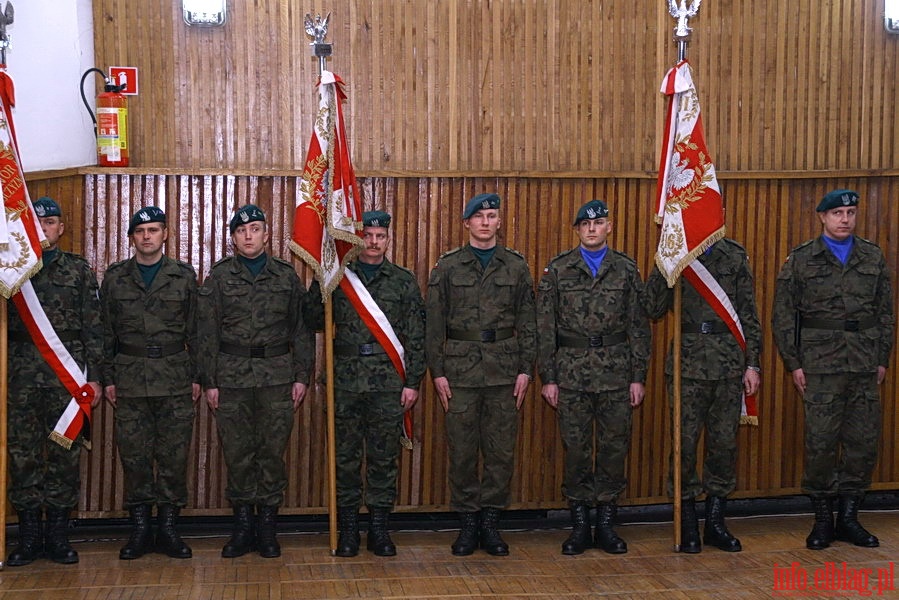 Poegnanie sztandaru 14 batalionu remontu lotnisk w Elblgu, fot. 6