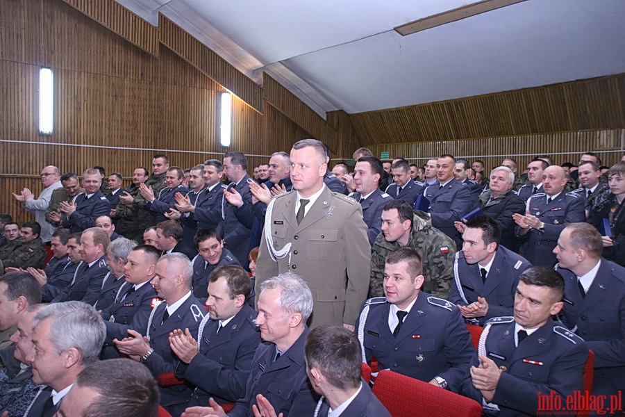 Poegnanie sztandaru 14 batalionu remontu lotnisk w Elblgu, fot. 17