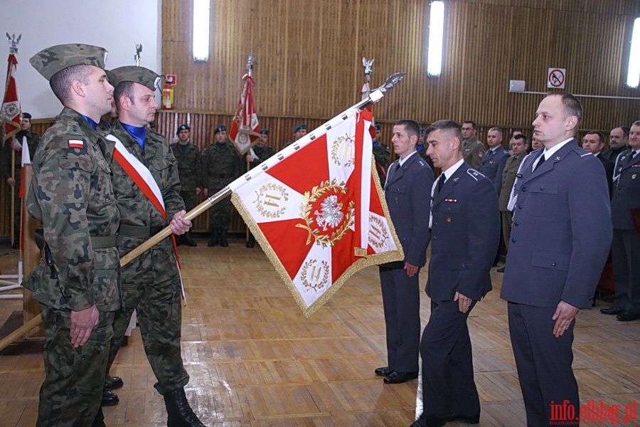 Poegnanie sztandaru 14 batalionu remontu lotnisk w Elblgu, fot. 18