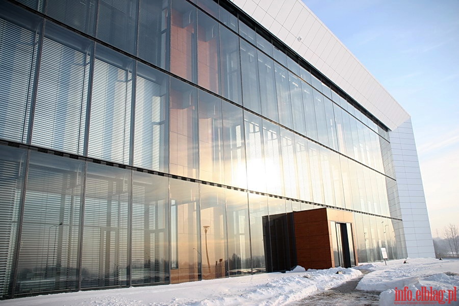 Wycieczka po budynku Centrum Biznesu Rozwoju i Innowacji na Modrzewinie, fot. 2