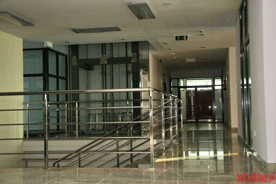 Wycieczka po budynku Centrum Biznesu Rozwoju i Innowacji na Modrzewinie, fot. 24