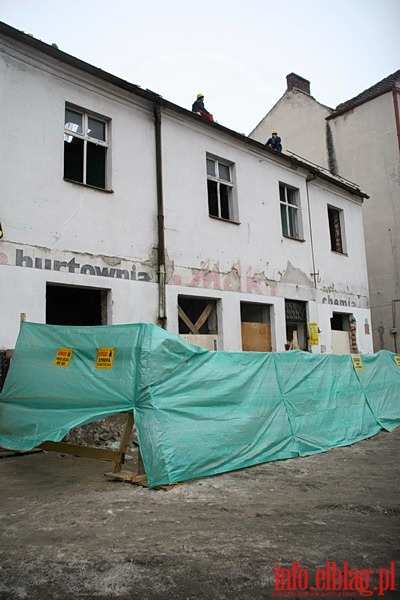 Rozbiórka budynku mieszkalnego przy ul. Grobla Św. Jerzego 16, fot. 7