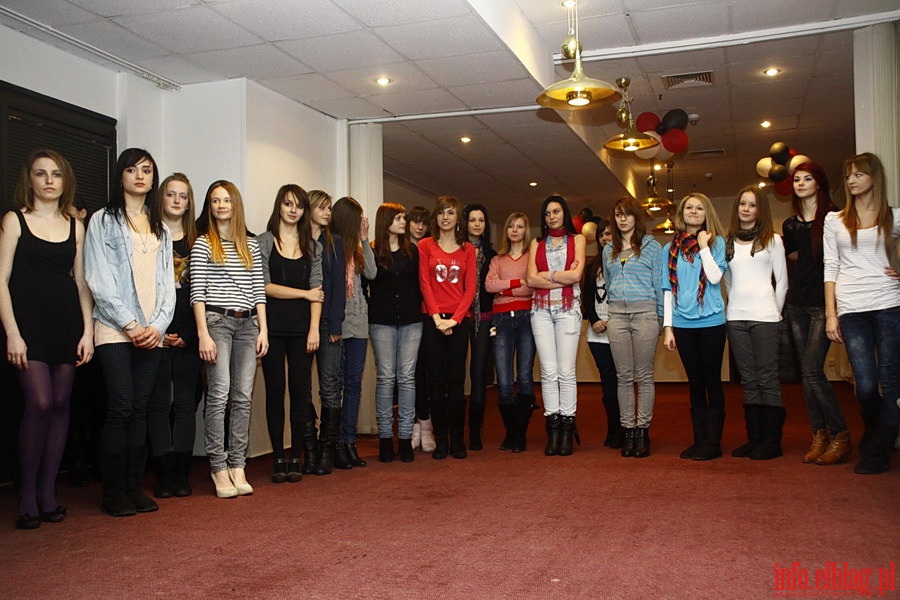 Pierwszy casting do konkursu Miss Polski Ziemi Elbląskiej 2011, fot. 52