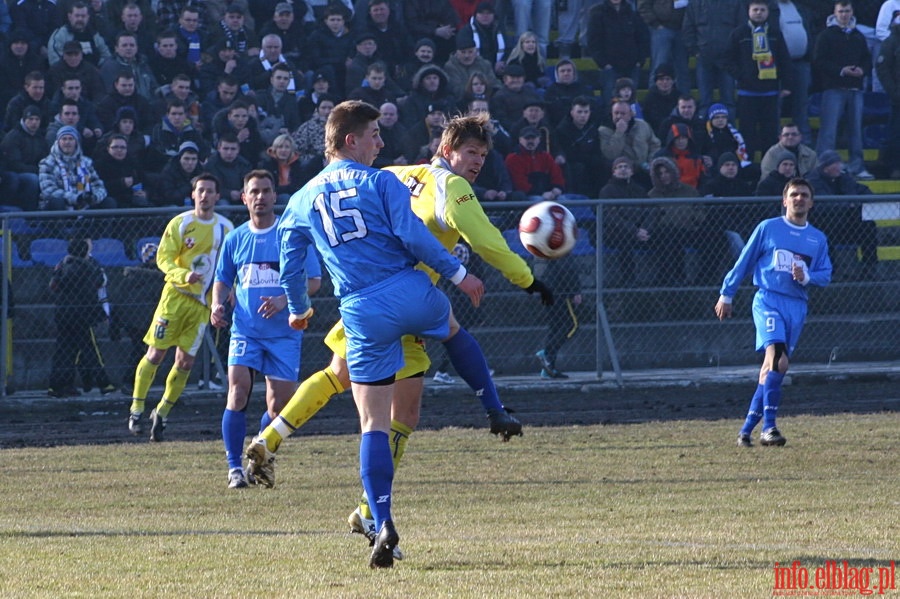 Mecz 20 kolejki II ligi: Olimpia Elblg - Ruch Wysokie Mazowieckie 2-0, fot. 2