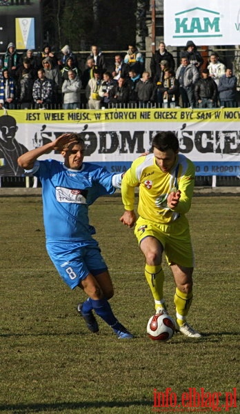 Mecz 20 kolejki II ligi: Olimpia Elbląg - Ruch Wysokie Mazowieckie 2-0, fot. 7