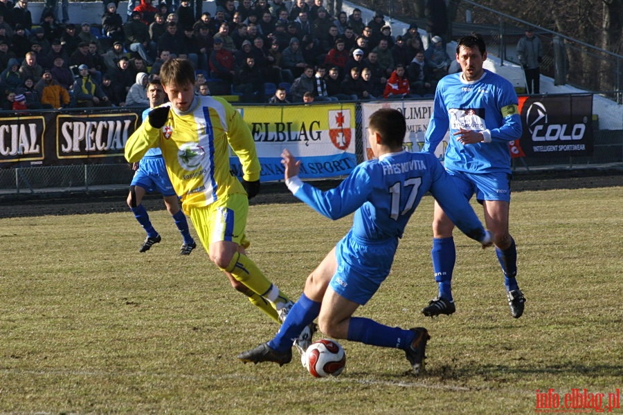 Mecz 20 kolejki II ligi: Olimpia Elbląg - Ruch Wysokie Mazowieckie 2-0, fot. 11