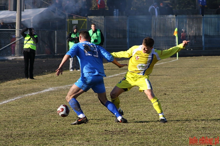 Mecz 20 kolejki II ligi: Olimpia Elbląg - Ruch Wysokie Mazowieckie 2-0, fot. 15