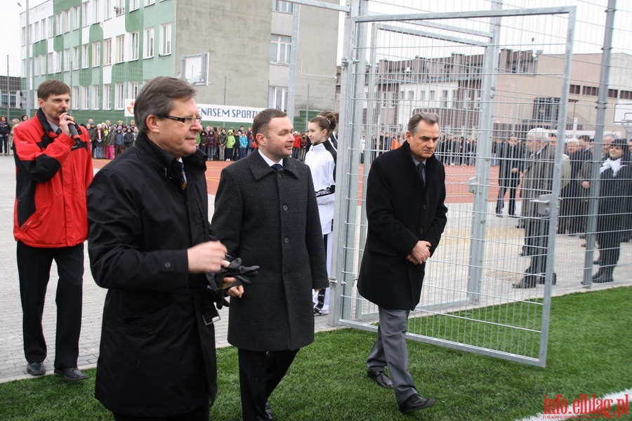 Otwarcie kompleksu boisk Orlik przy Zespole Szkół nr 1 na ul. Korczaka, fot. 11