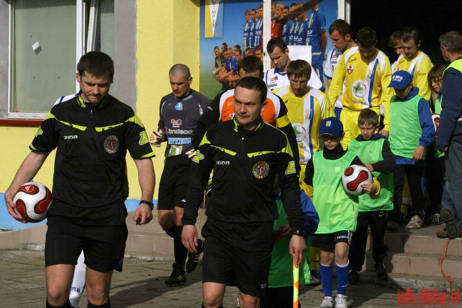 Mecz 22 kolejki II ligi: Olimpia Elblg - Stal Rzeszw 1-1, fot. 1