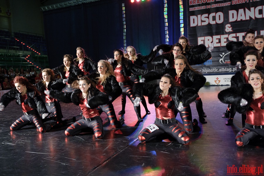 Krajowe Zawody IDO w Disco Dance i Freestyle w Elblągu - dzień drugi, fot. 40