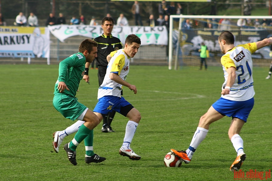 Mecz 24 kolejki II ligi: Olimpia Elbląg - Okocimski Brzesko 1-0, fot. 4