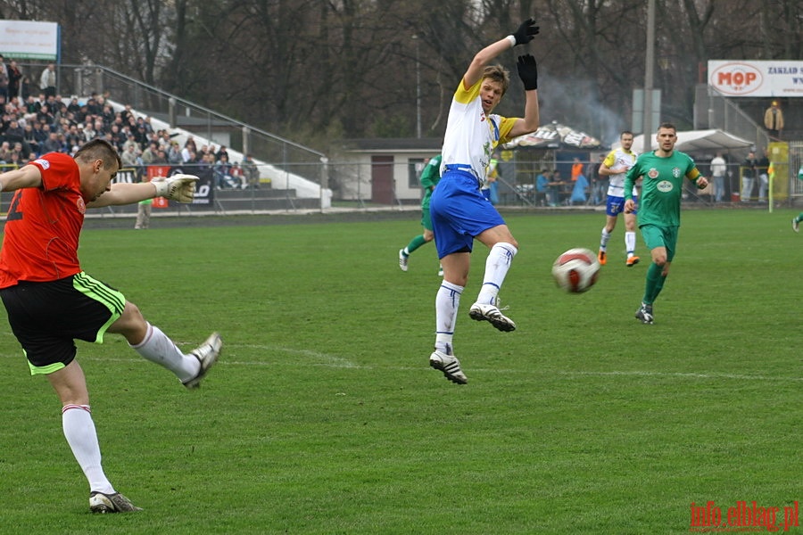 Mecz 24 kolejki II ligi: Olimpia Elblg - Okocimski Brzesko 1-0, fot. 18