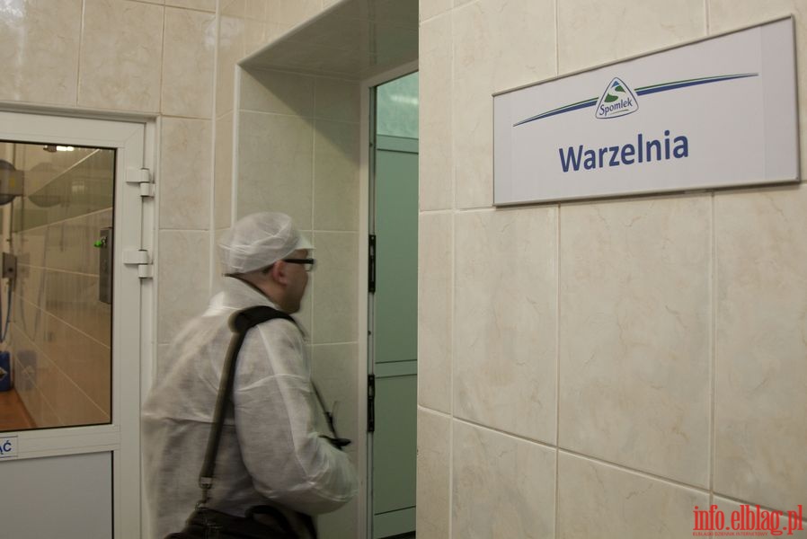 Otwarcie zmodernizowanego zakładu produkcyjnego firmy Spomlek w Młynarach, fot. 12