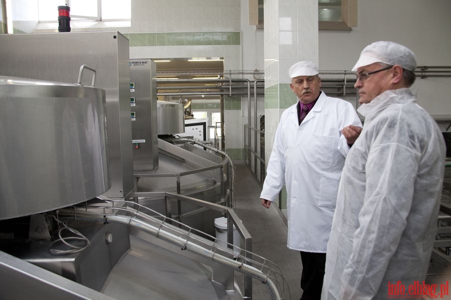 Otwarcie zmodernizowanego zakładu produkcyjnego firmy Spomlek w Młynarach, fot. 13