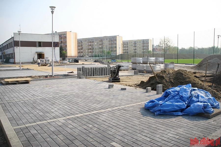 Przebudowa i rozbudowa kompleksu pikarskiego przy ul. Skrzydlatej - wiosna 2011 r., fot. 1
