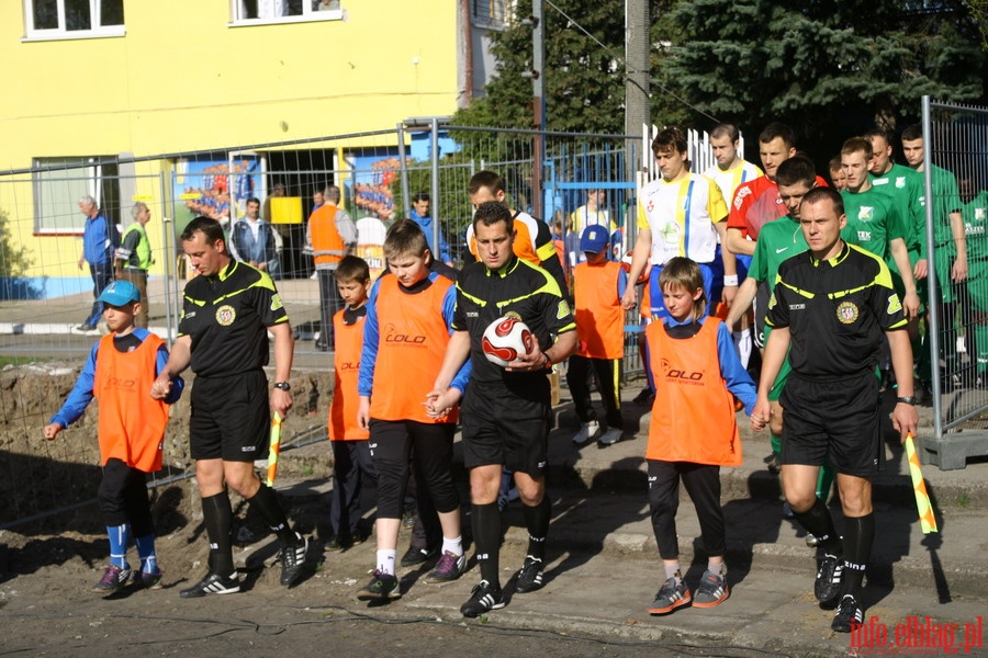 Mecz 26 kolejki II ligi: Olimpia Elblg - wit Nowy Dwr Mazowiecki 1-0, fot. 1