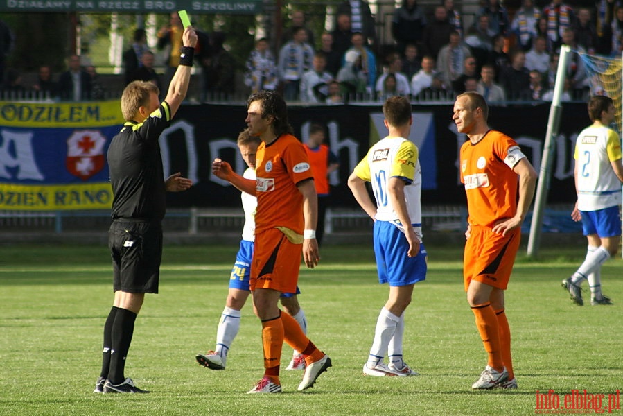 Mecz 27 kolejki II ligi: Olimpia Elbląg - Wigry Suwałki 0-0, fot. 23