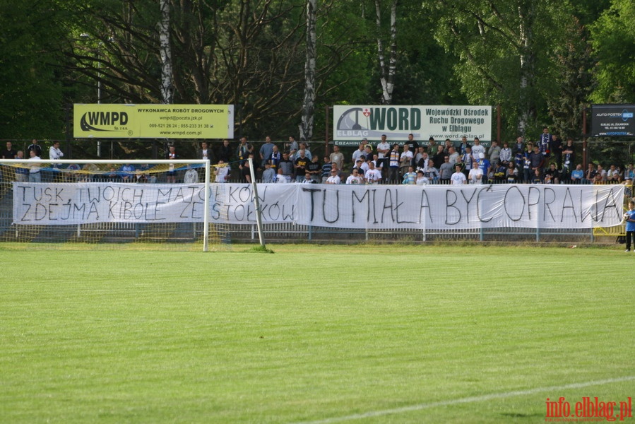 Mecz 29 kolejki II ligi: Olimpia Elblg - Stal Stalowa Wola 0-0, fot. 1