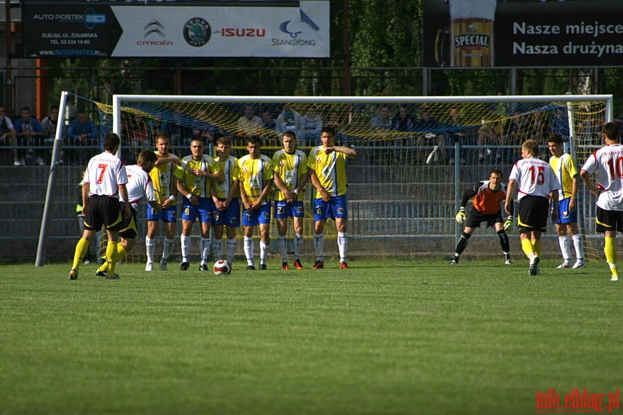 Mecz 31 kolejki II ligi: Olimpia Elbląg - GLKS Nadarzyn 1-0, fot. 10