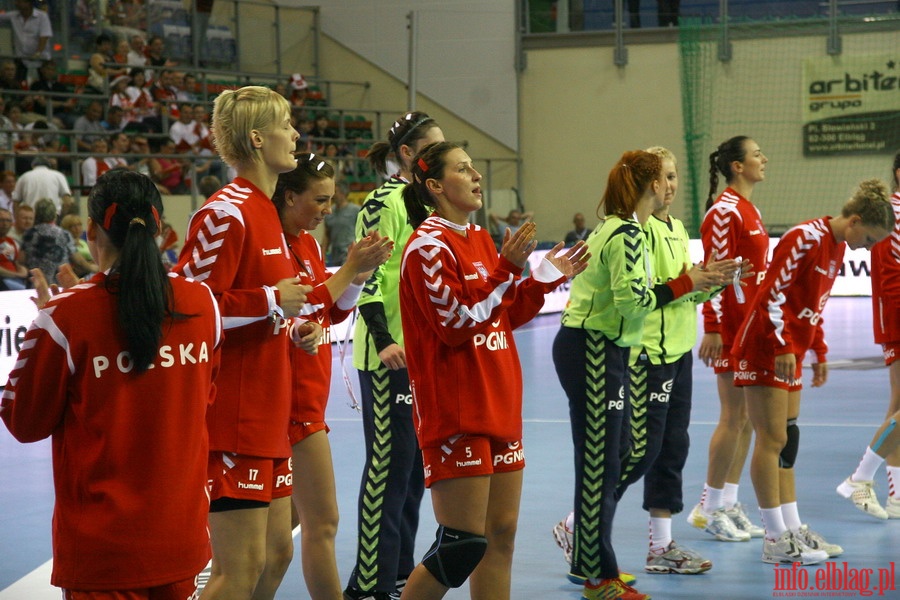 Pierwszy mecz play-off o awans do Mistrzstw wiata 2011 w pice rcznej kobiet: Polska - Dania 16-23, fot. 2