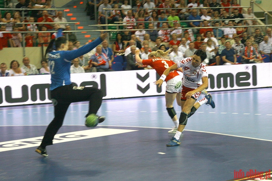 Pierwszy mecz play-off o awans do Mistrzstw Świata 2011 w piłce ręcznej kobiet: Polska - Dania 16-23, fot. 29