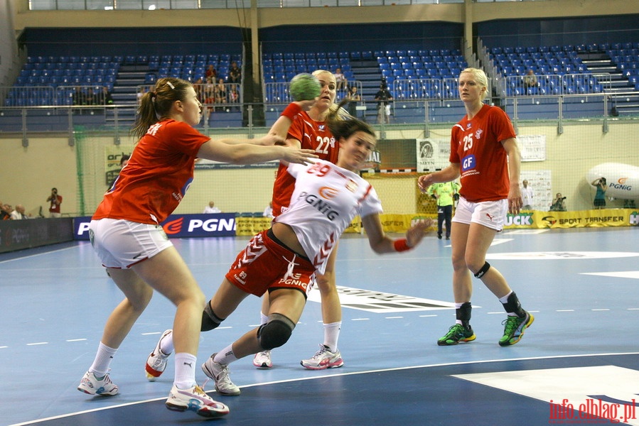 Pierwszy mecz play-off o awans do Mistrzstw Świata 2011 w piłce ręcznej kobiet: Polska - Dania 16-23, fot. 36