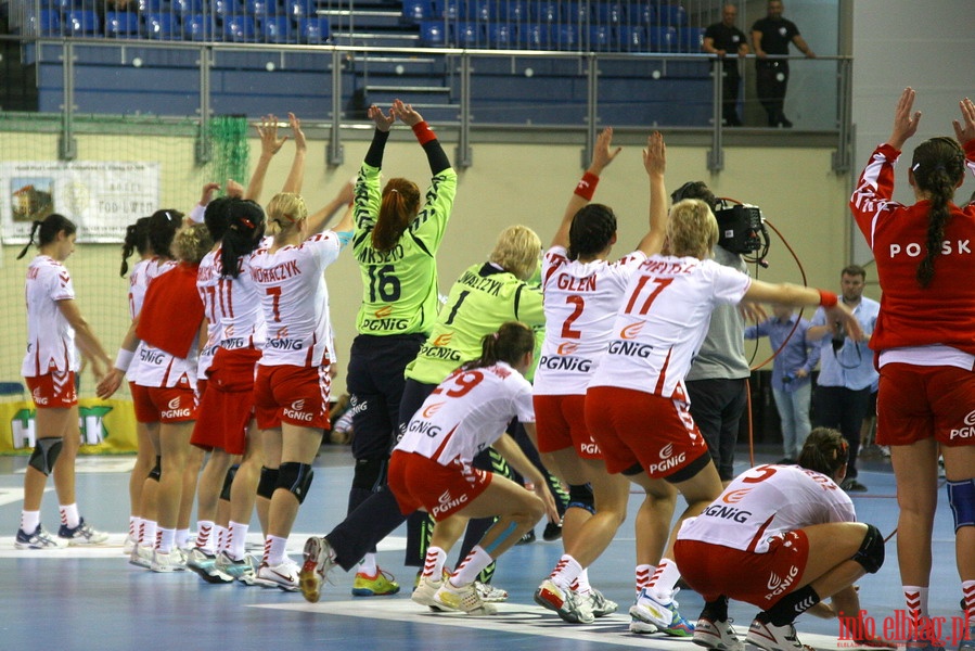 Pierwszy mecz play-off o awans do Mistrzstw Świata 2011 w piłce ręcznej kobiet: Polska - Dania 16-23, fot. 40