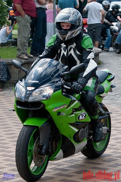 Bikers Weekend 2011 - Parada motocyklowa w Elblągu, fot. 8
