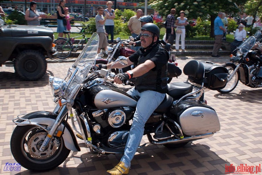 Bikers Weekend 2011 - Parada motocyklowa w Elblgu, fot. 16