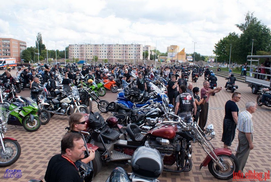 Bikers Weekend 2011 - Parada motocyklowa w Elblągu, fot. 18