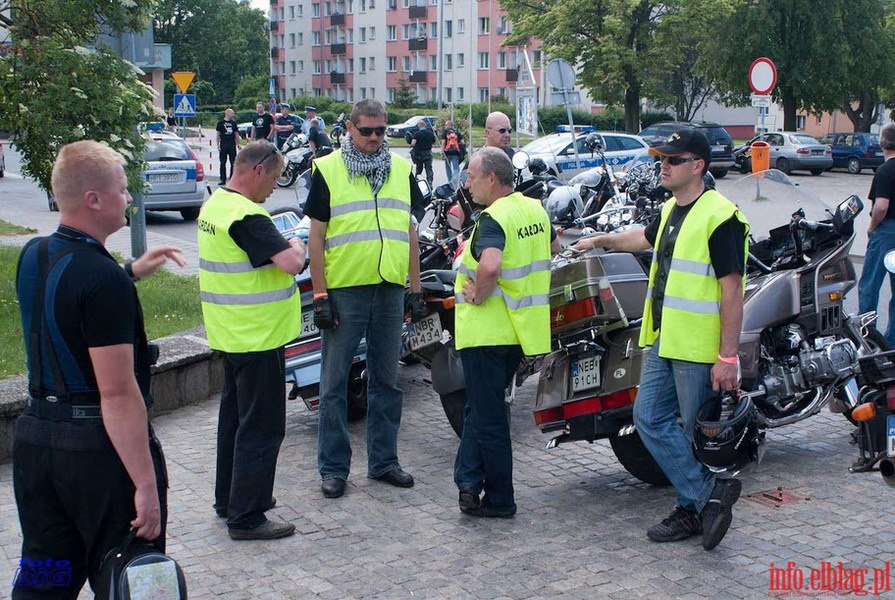 Bikers Weekend 2011 - Parada motocyklowa w Elblgu, fot. 31