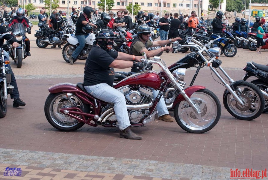 Bikers Weekend 2011 - Parada motocyklowa w Elblgu, fot. 41