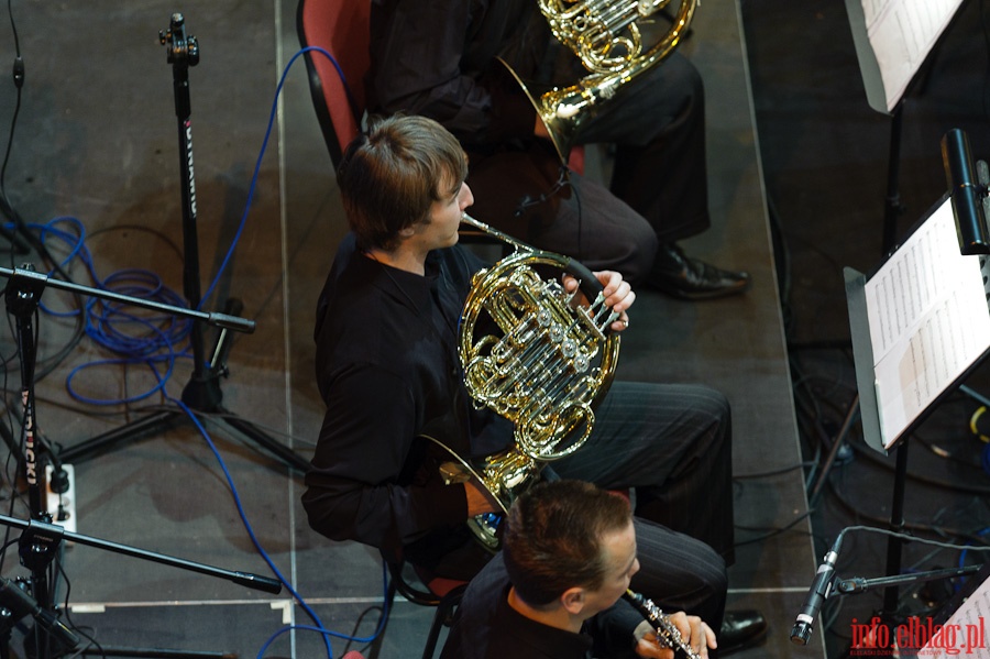 Show Muzyczne Adama Sztaby z Elbląską Orkiestrą Kameralną w składzie symfonicznym, fot. 10