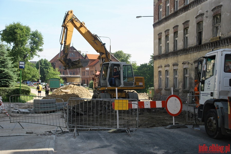 Przebudowa ulicy Traugutta - zamknicie odcinka midzy ul. Wadysawa IV a ul. Kopernika, fot. 7