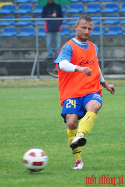 Mecz sparingowy Olimpia Elblg - Arka Gdynia 3:2, fot. 1