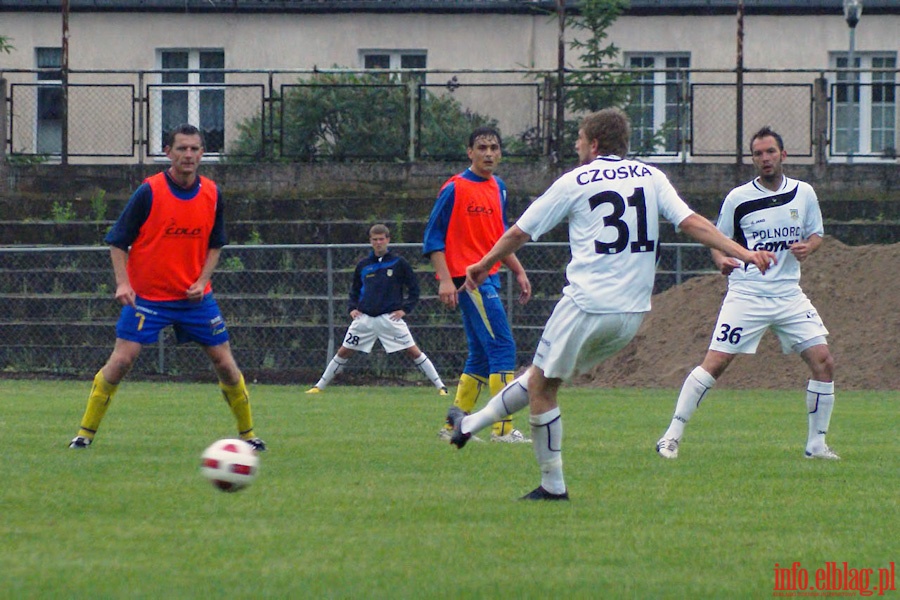 Mecz sparingowy Olimpia Elbląg - Arka Gdynia 3:2, fot. 4