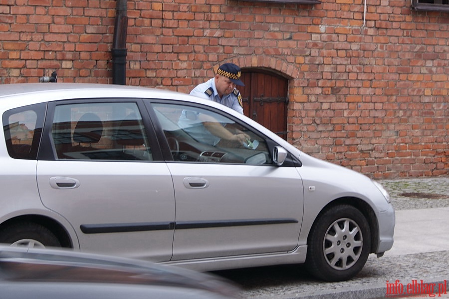 Patrol ze Stra Miejsk - nowa organizacja ruchu na Starym Miecie, fot. 3