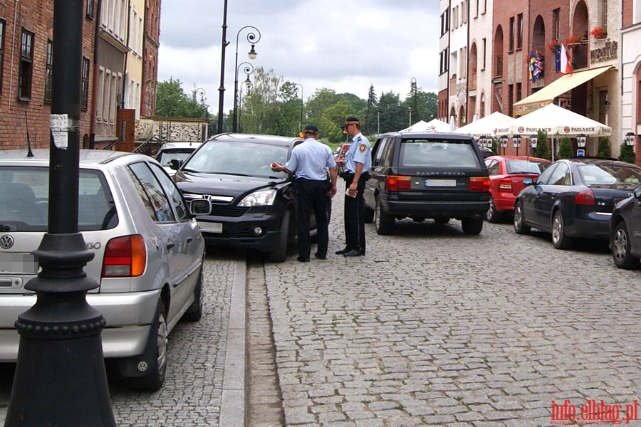 Patrol ze Stra Miejsk - nowa organizacja ruchu na Starym Miecie, fot. 6