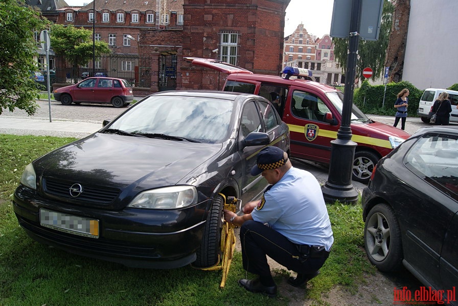 Patrol ze Stra Miejsk - nowa organizacja ruchu na Starym Miecie, fot. 26