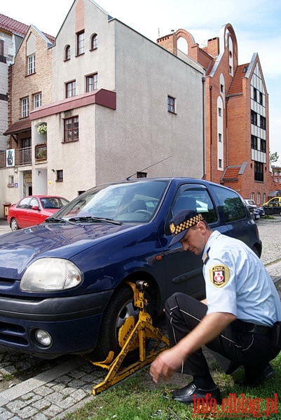 Patrol ze Stra Miejsk - nowa organizacja ruchu na Starym Miecie, fot. 28