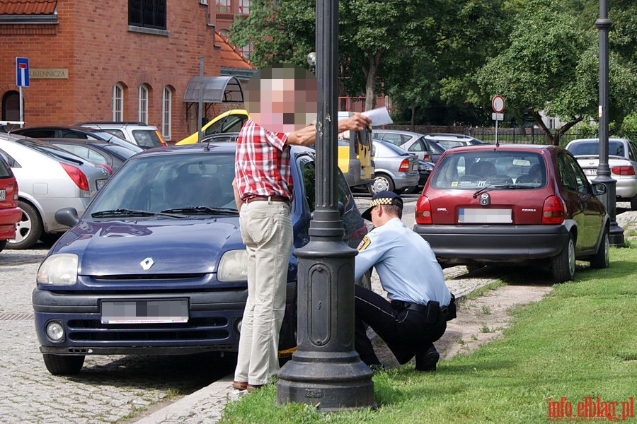 Patrol ze Stra Miejsk - nowa organizacja ruchu na Starym Miecie, fot. 31